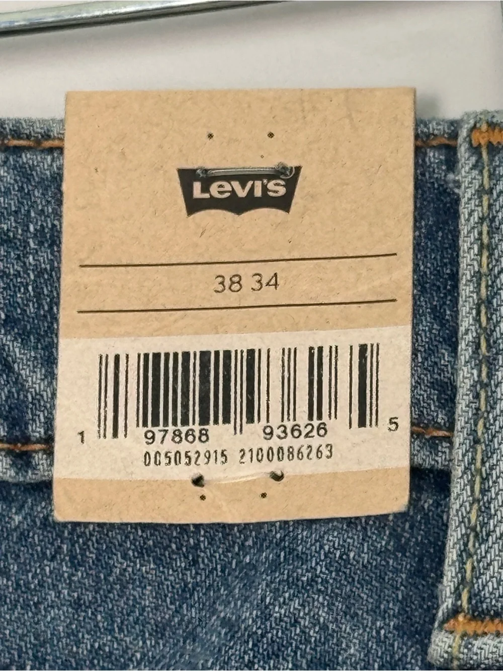 Levi's 505 Men's Jeans Straight Leg 38X34